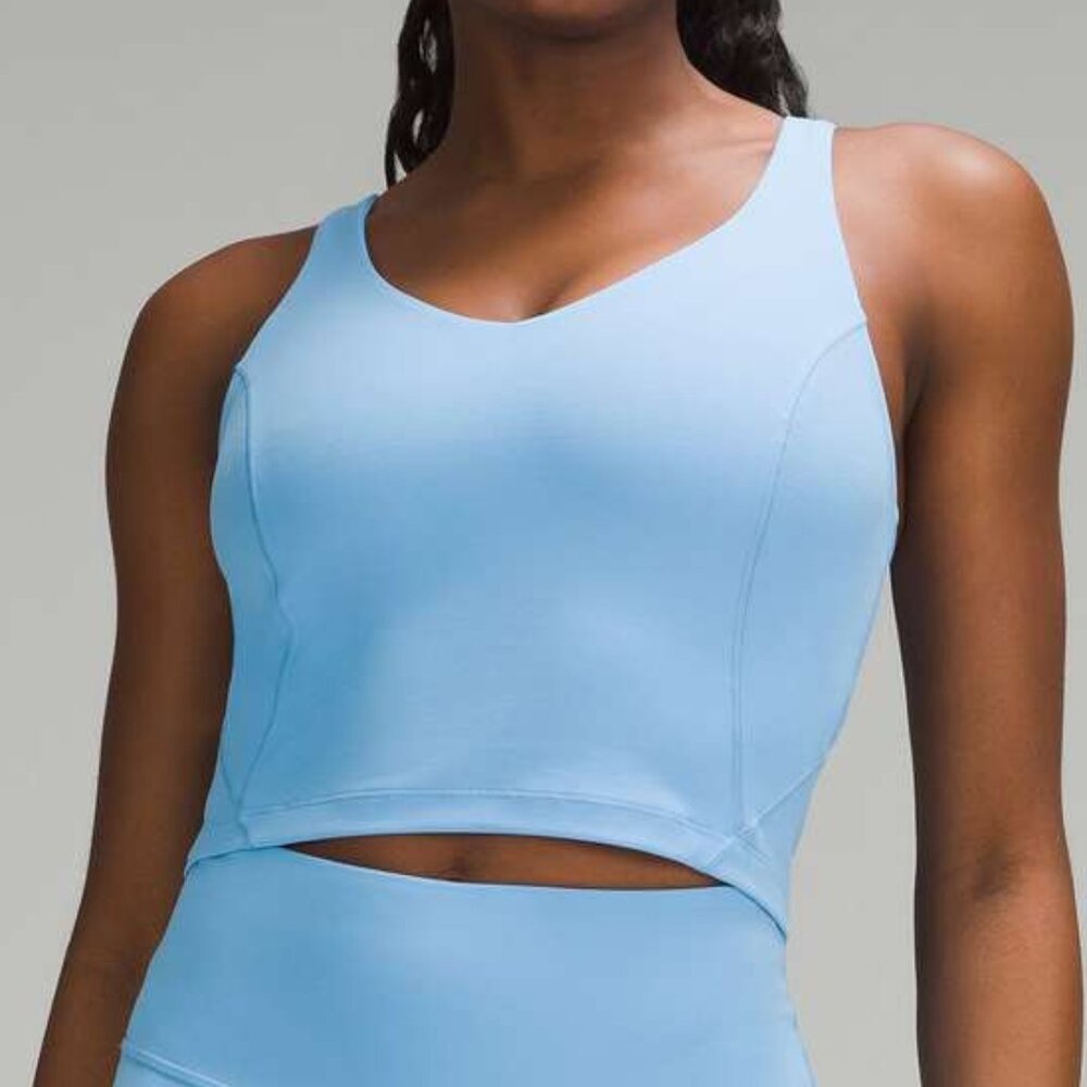 lululemon Align Tank Top C/D Aero Blue Size 8